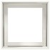 Jardinera de acero laminado en frío blanco 40x40x40