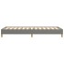 Estructura de cama sin colchón tela gris oscuro 90x200