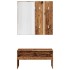 Juego de muebles de recibidor madera ingeniería madera