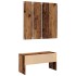 Juego de muebles de recibidor madera ingeniería madera