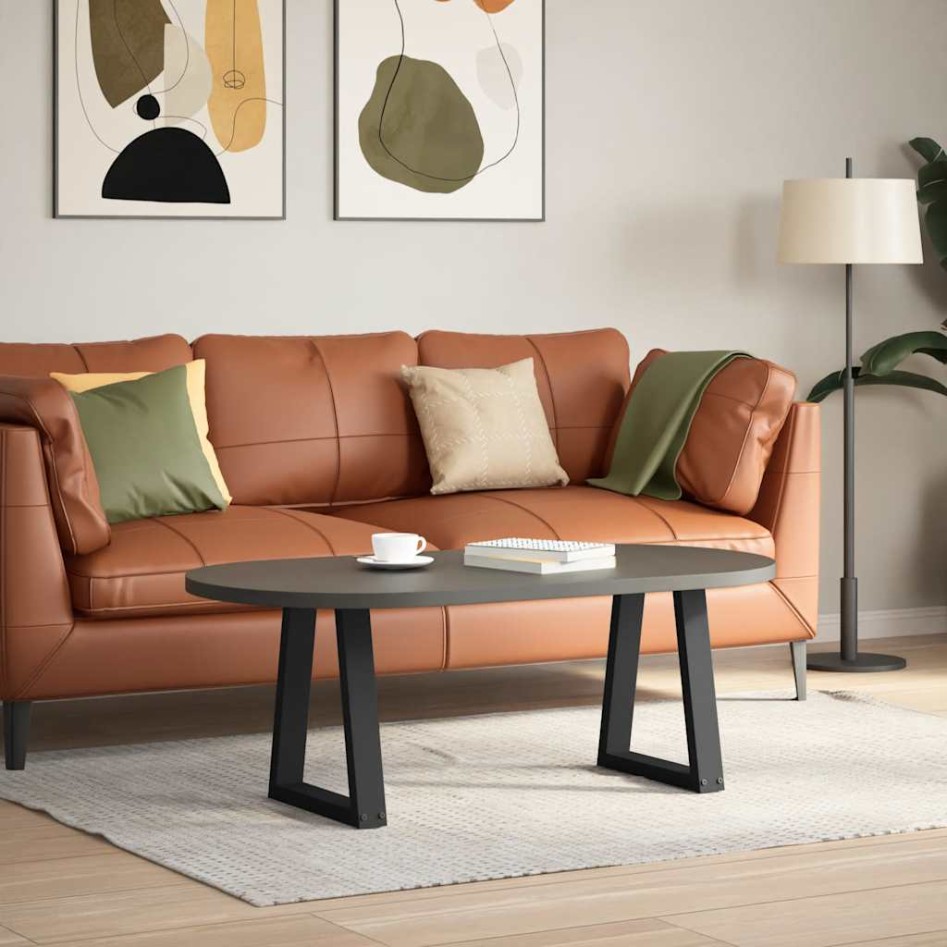 Patas para mesa de comedor en forma de V 2 uds acero