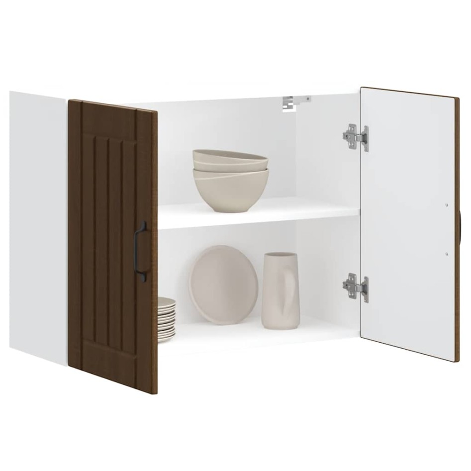 Armario de pared de cocina Lucca roble