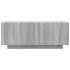 Mueble de TV madera contrachapada gris Sonoma 100x35x40