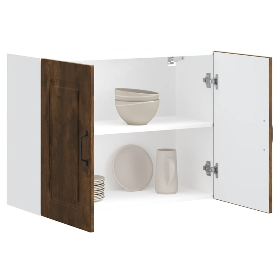 Armario de pared para cocina Kalmar de roble