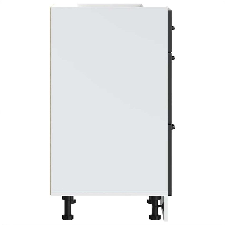 Mueble bajo de cocina Lucca madera ingeniería