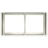 Jardinera de acero laminado en frío blanco 80x40x40
