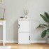 Mueble auxiliar ODDA blanco 40x24x79 cm madera maciza de