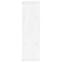 Mueble auxiliar ODDA blanco 40x24x79 cm madera maciza de