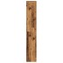 Armario de baño madera de ingeniería envejecida 30x30x183,5