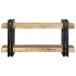 Estante de pared madera maciza de mango 70x33x35