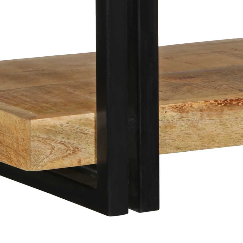 Estante de pared madera maciza de mango 70x33x35