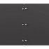 Bordes para césped 10 uds acero laminado frío negro 25x103