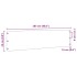 Bordes para césped 10 uds acero laminado frío negro 25x103