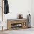 Mueble zapatero madera ingeniería roble artisan 102x30,5x45