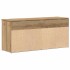 Mueble zapatero madera ingeniería roble artisan 102x30,5x45