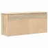 Banco zapatero madera de ingeniería roble sonoma 102x30,5x45