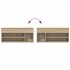 Banco zapatero madera de ingeniería roble sonoma 102x30,5x45