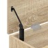 Banco zapatero madera de ingeniería roble sonoma 102x30,5x45