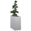 Jardinera 40x80x80 cm de acero galvanizado
