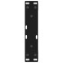 Patas de mesa de centro 2uds acero negro 28x(42-43,3)