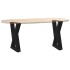 Patas de mesa de centro 2uds acero negro 28x(42-43,3)