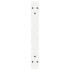 Patas para mesa de centro 2 uds acero blanco 50x(42-43,3)
