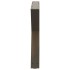 Patas mesa de centro 2 uds acero natural 50x(42-43,3) cm