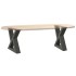 Patas de mesa centro 2 unidades acero antracita 40x(30-31,3)