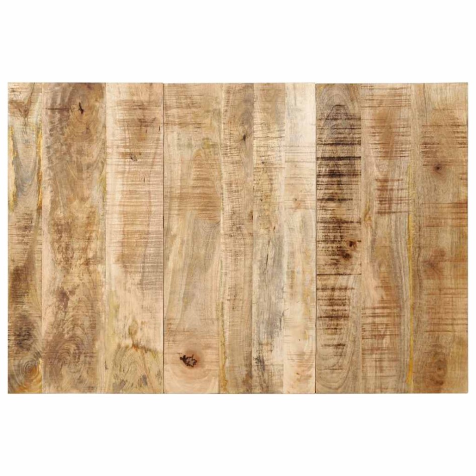 Cabecero de cama 120 cm madera maciza de mango