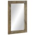 Espejo de baño madera maciza mango 50x2,5x70