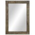 Espejo de baño madera maciza mango 50x2,5x70