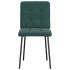 Sillas de comedor 2 unidades terciopelo verde