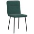 Sillas de comedor 2 unidades terciopelo verde