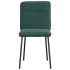 Sillas de comedor 2 unidades terciopelo verde