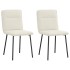 Sillas de comedor 2 unidades terciopelo