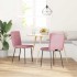 Sillas de comedor 2 unidades terciopelo
