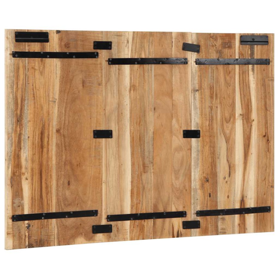 Cabecero de madera maciza de pino 120 cm