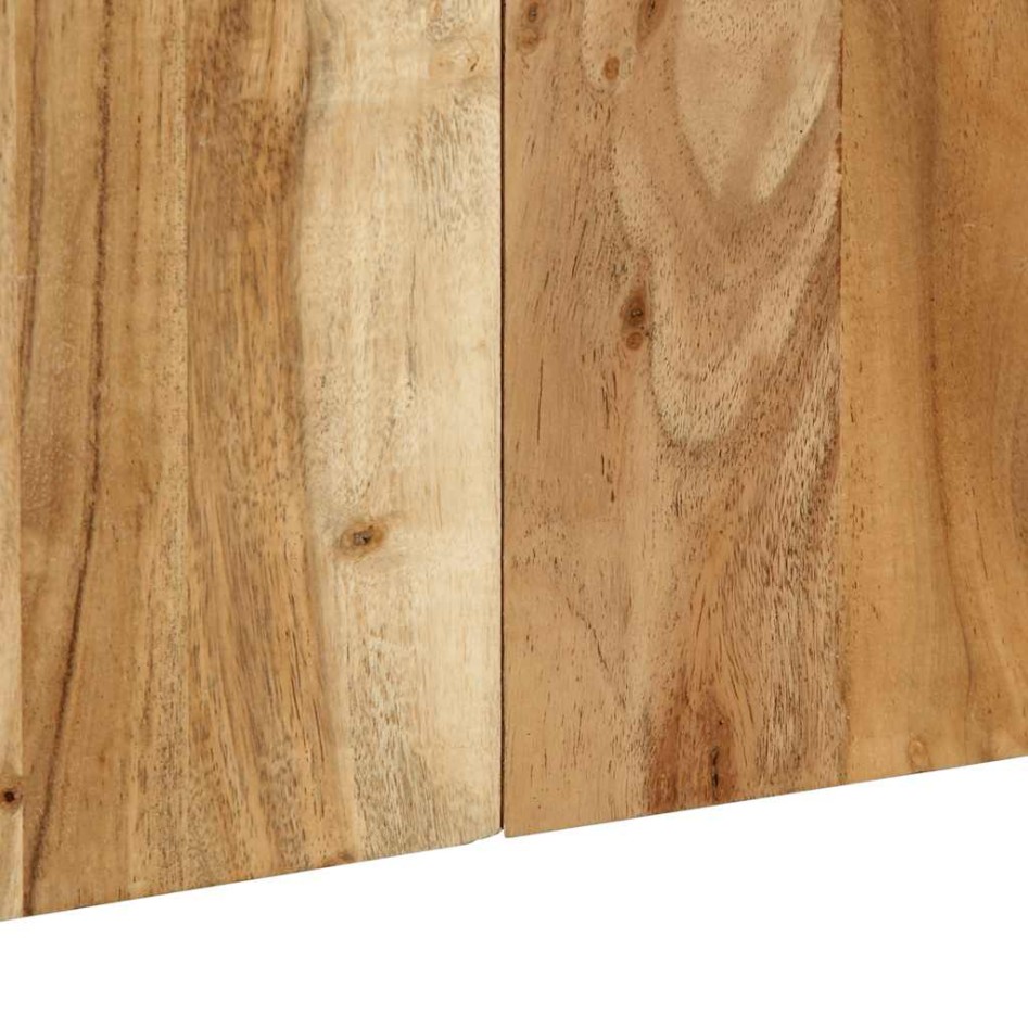 Cabecero de madera maciza de pino 120 cm