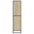 Estantería madera contrachapada color roble 40x35x139