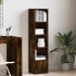 Estantería madera de ingeniería roble ahumado 31x24x127