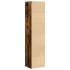 Estantería madera de ingeniería roble ahumado 31x24x127