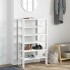 Mueble zapatero madera contrachapada blanco 61x32x105
