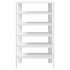 Mueble zapatero madera contrachapada blanco 61x32x105