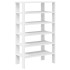 Mueble zapatero madera contrachapada blanco 61x32x105