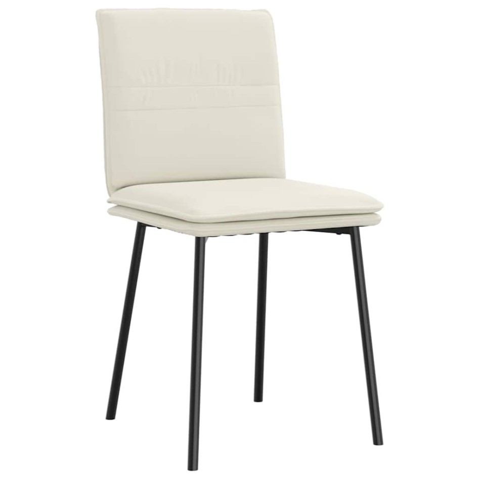 Sillas de comedor 2 unidades terciopelo