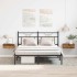 Mesitas de noche flotantes 2 uds madera vieja 40x32x15