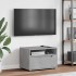 Mueble TV VISNES gris hormigón 60x40x38 cm madera