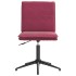 Silla de comedor terciopelo rojo