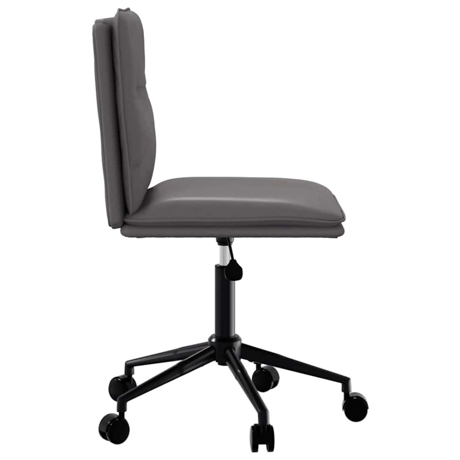 Silla de comedor de cuero sintético