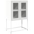 Aparador de acero blanco 68x39x107